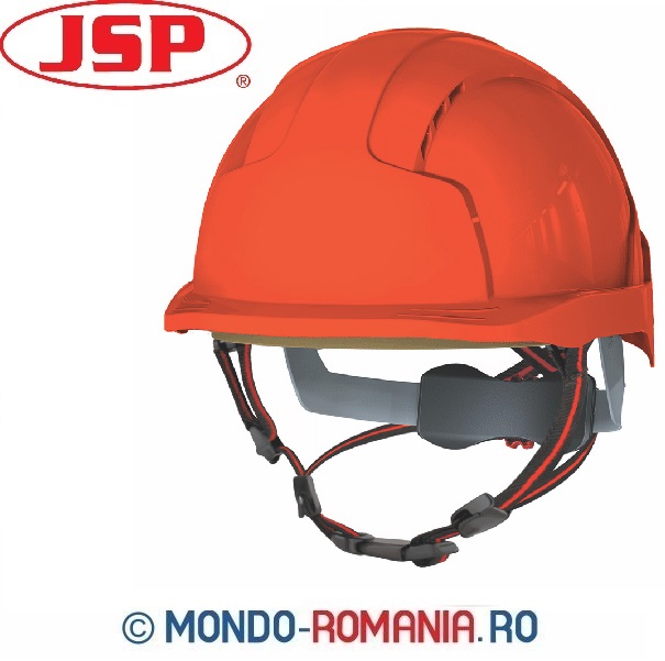 Casca orange pentru alpinism utilitar JSP SKYWORKER - casti protectie alpinisti